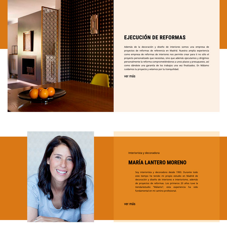 Diseño Web a Medida para María Lantero | Diseñador Web Madrid | Yagly